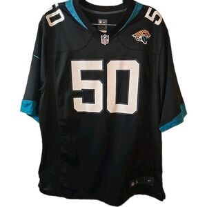 Nike NFL Jacksonville Jaguars #50 Telvin Smith Jersey Black Men's Size XXL